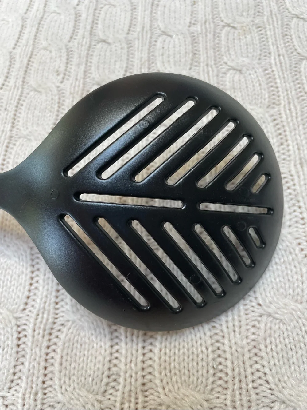 Calphalon Black Slotted Skimmer Ladel Spoon 15”
